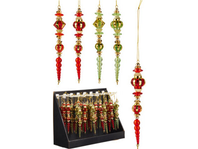 Hangornament diamant 4ass