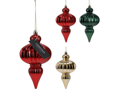 Hangdeco 17cm 3ass kleur
