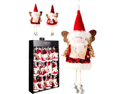 Engel hangdeco 18cm 2ass