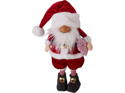 Gnome staand 78cm kerstmuts