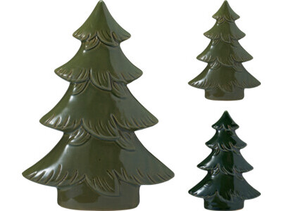 Kerstboom deco 21cm 2ass kl