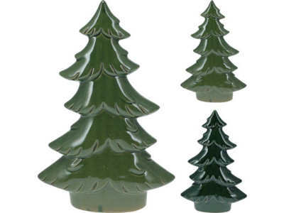 Kerstboom deco 26cm 2ass kl