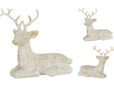 Rent animal 12cm white 2ass design