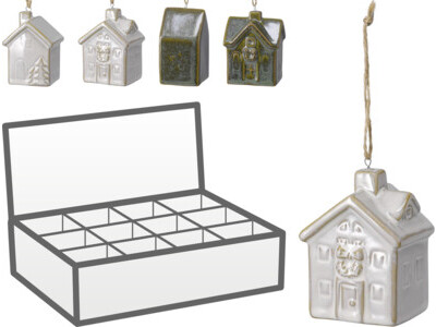 Christmas home hang deco 6x5x8cm 4a
