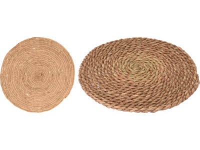 Placemat rond dia 38cm riet