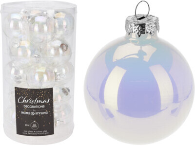 Kerstbal 60mm s20 irridescent
