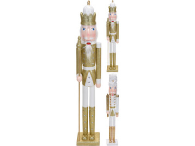 Notenkraker 106cm goud 2a