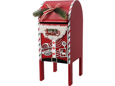 Brievenbus kerst 30cm
