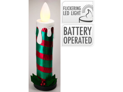 Candle foldable 90cm green