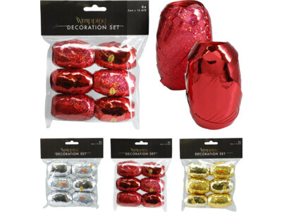 Verpakking decoratie set 6dlg