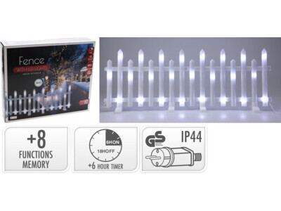 Hekje set van 8sts 192led wit