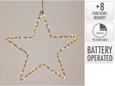Ster 60led warm wit