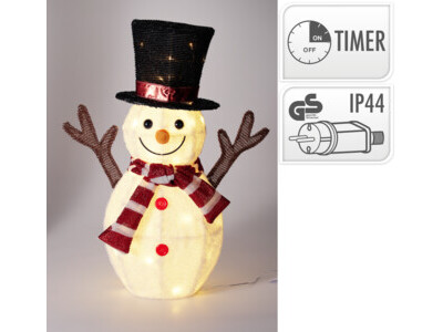 Sneeuwpop 67cm led
