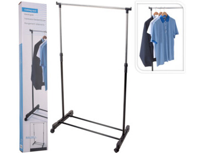 Kledingrek enkel 8ox43cm