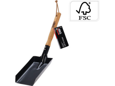 Bbq scoop wooden handle