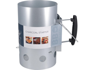 Bbq starter steel material di