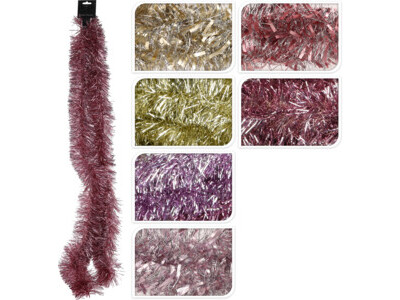 Tinsel 2mtr 2ass design 3ass k
