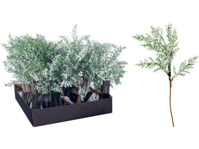Kersttak 36cm m wit bessen