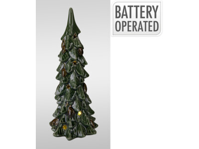 Kerstboom led 31cm groen