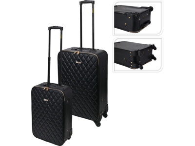 Koffer 20 en 24 inch ruit desi