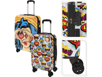 Kofferset pop art 50 60cm