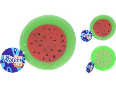 Waterdisk dia fruit 14cm 3ass