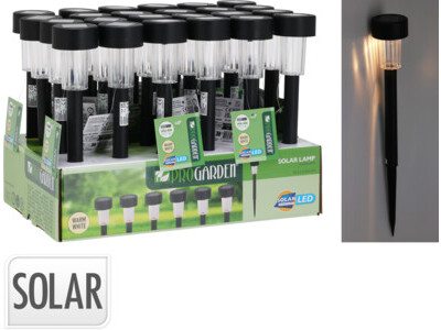 Solarlamp dia 55mm zwart