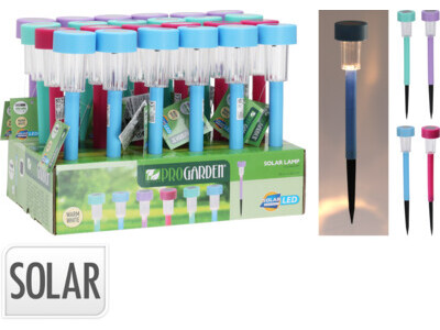 Solarlamp dia 55mm 4ass ww led