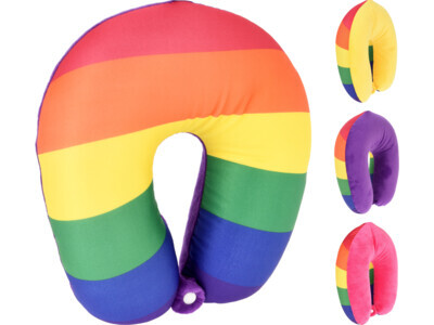 Neck cushion rainbow color 3ass