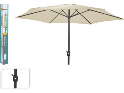 Parasol dia 3mtr creme