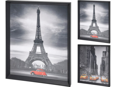 Fotolijst mdf 40x50 zw 2as