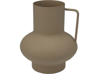 Vaas zink 15cm zand
