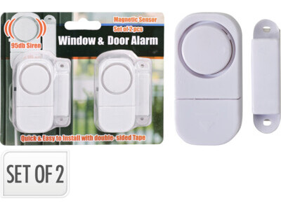 Alarm voor deur en raam 2sts