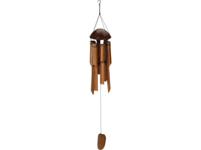 Windgong bamboe, dia 15xh30cm
