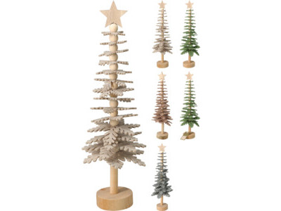Christmas tree 37cm 6ass Color