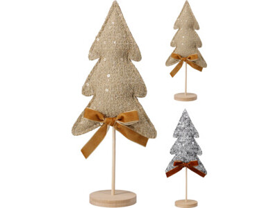 Kerstboom 34cm 2ass kleur