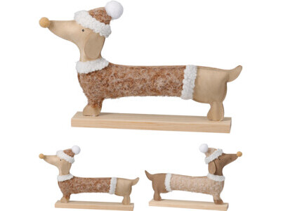 Dog 17cm 2ass design