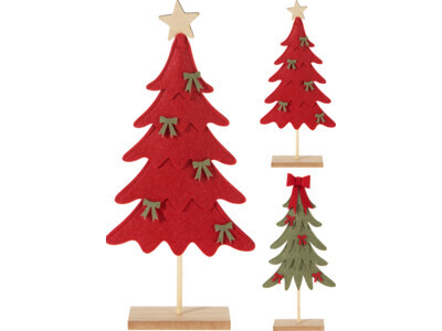 Christmas tree 31cm 2ass design
