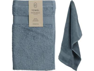 Towel 30x50cm light blue