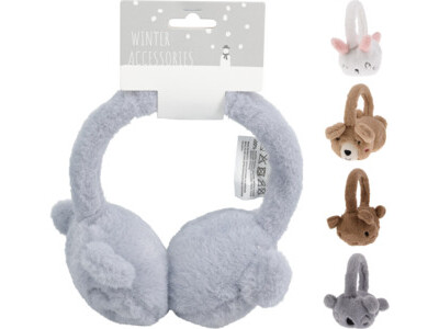 Oorwarmers kids 4ass dieren