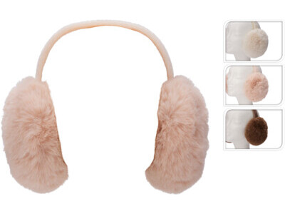 Oorwarmers dames 3ass kleur
