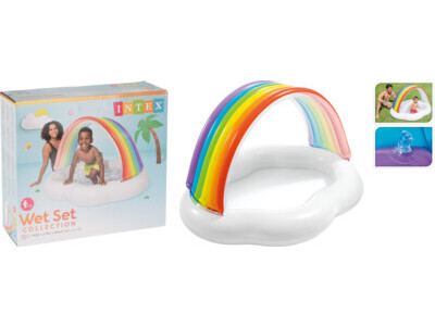 Zwembad baby regenboog