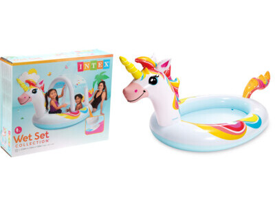 Zwembad unicorn 254x132x109cm
