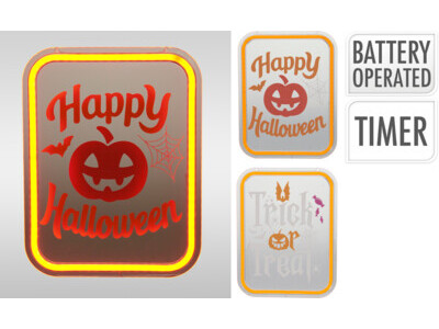 Neon halloween hang decoratie
