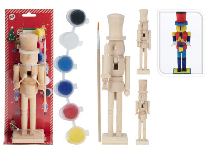 Nutcracker diy paint set 25cm