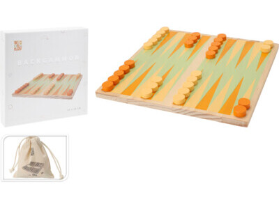 Backgammon hout