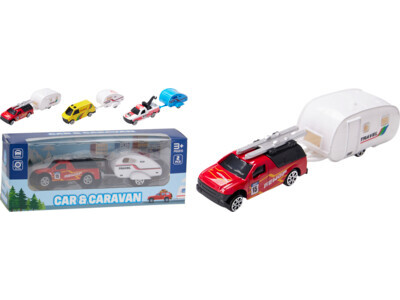 Car casting with caravan 3ass