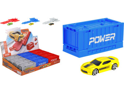 Lanceerauto in container
