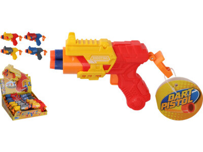 Dart pistool 14.5cm set 4ass