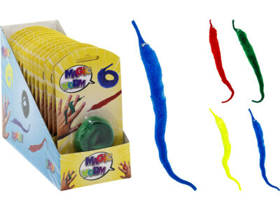 Magische worm met draad